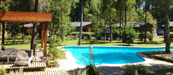 Piscina de Cabañas Nativa, Pucón